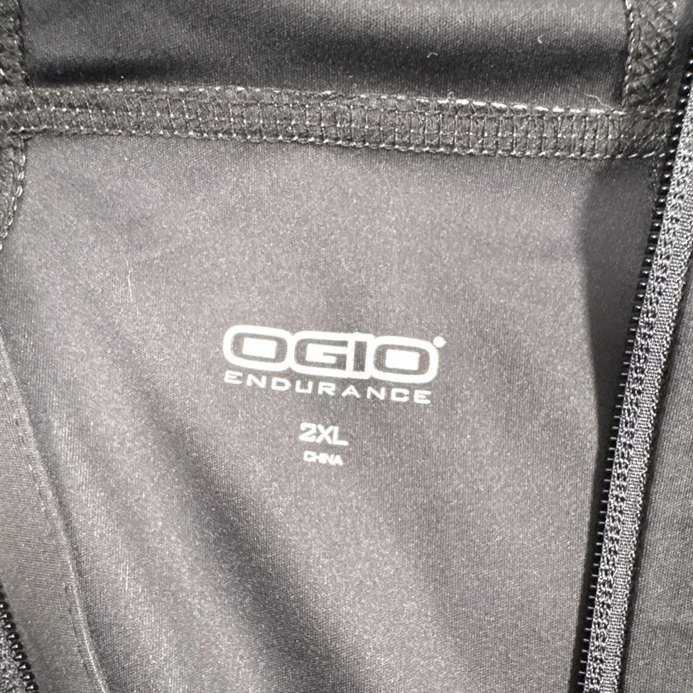 OGIO Endurance Yamaha GYTR Hooded Full Zip Softshell Jacket Black/Gray 2XL